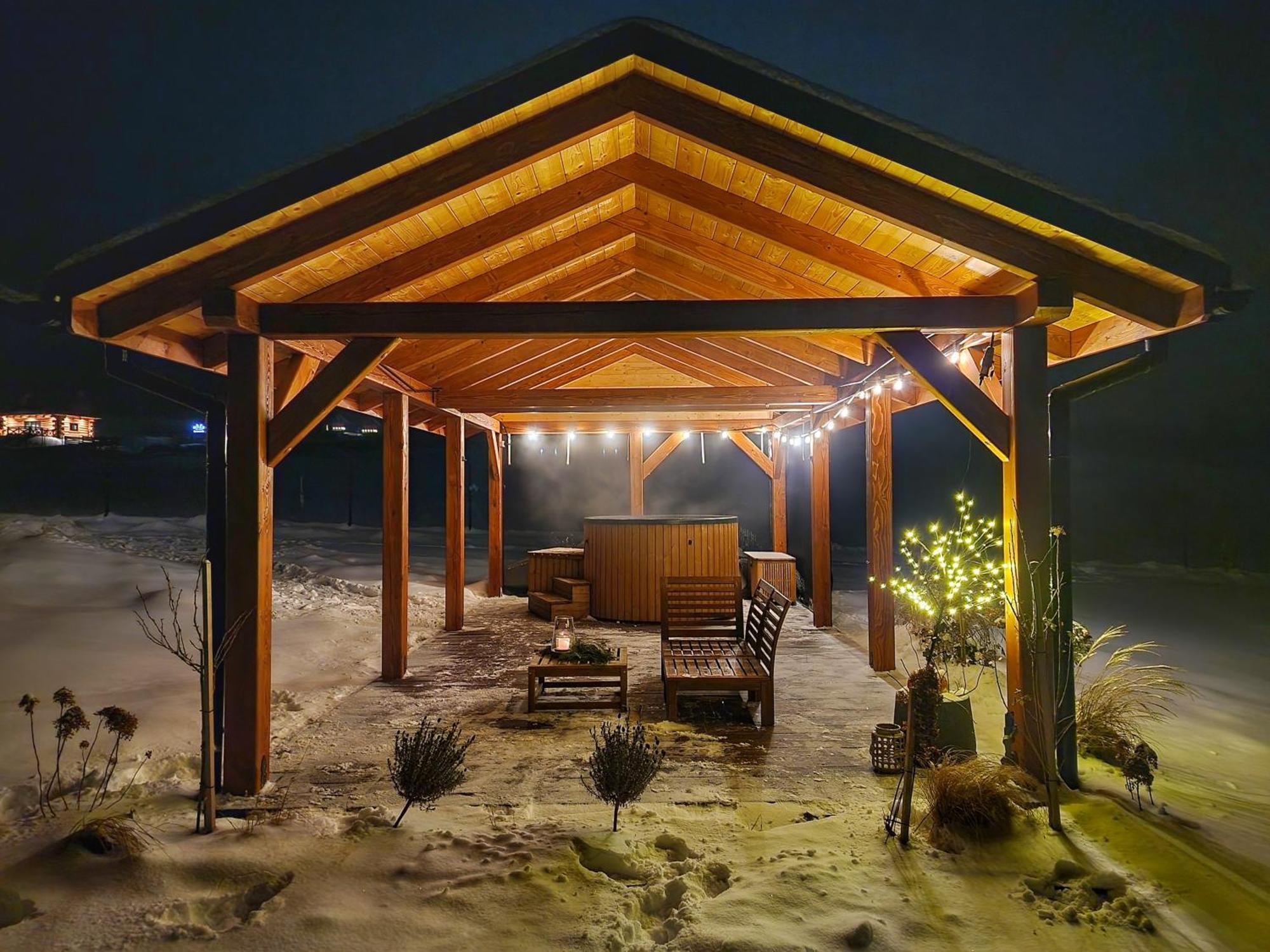 Lackowa Chill And Rest Dom Z Balia Krynica Zdroj Uscie Gorlickie エクステリア 写真